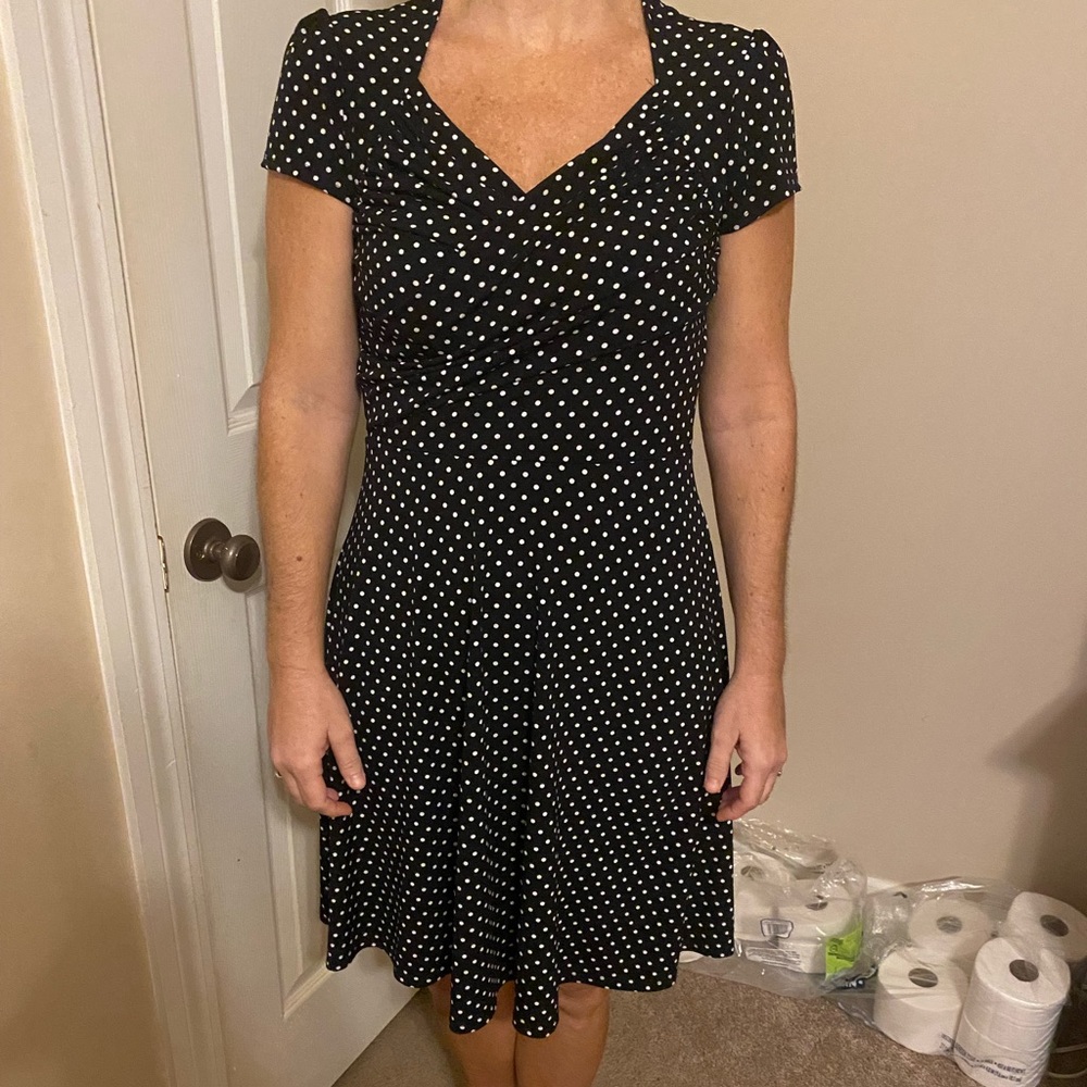polka dot dress